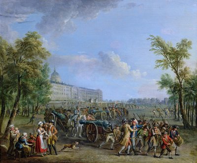 Le Pillage des Invalides, 14 juillet 1789 - Jean Baptiste Lallemand